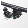 Oris Towbar detachable Towball inserted from the rear