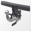 GDW Towbar detachable incl. TowTec electrical set 7pins universal