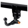 TowCar Towbar detachable incl. TowTec electrical set 7pins universal