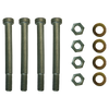4 screws with shims and nuts for replacement plate and 4-hole ball heads