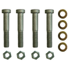 Screw set for replacement plate and 4-hole ball heads