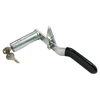Clamping lever lockable