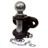 Combination ball head 2 hole ball flange