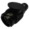 Plug 13 pole according to DIN Jaeger