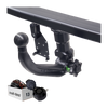 TowCar Towbar detachable incl. TowTec electrical set 7pins specific