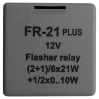 Indicator relay european plug-in arrangement