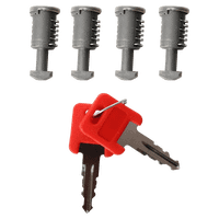 Locking set for G3 roof racks