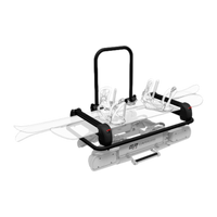 Ski and snowboard racks for bike carrier Peruzzo Pure Instinct + Parma