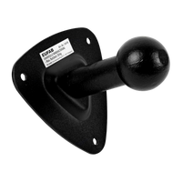 Wall mounting for bicycle carriers