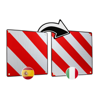Warning sign for Spain and Italy Warning sign for Spain and Italy