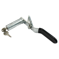 Clamping lever lockable