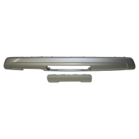 Bumper lower part with cutout, including cover Bumper lower part with cutout, including cover