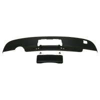 Bumperspoiler With bumper cut, including cover cap and mounting parts Bumperspoiler With bumper cut, including cover cap and mounting parts
