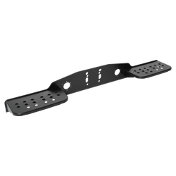 Footboard with double step for towing brackets with