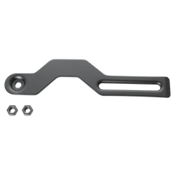 Extension Hapro bike carrier fold-down function