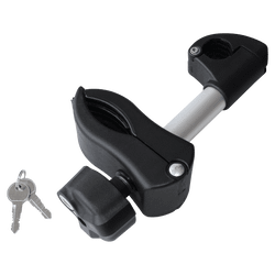 Short holding bracket for bike carriers EUFAB