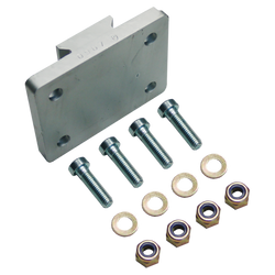 Removable plate for swap system AL-KO
