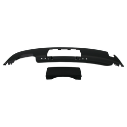 Spoiler VW Golf VI, for double tube exhaust models
