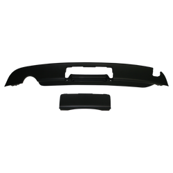 Spoiler VW Golf VI, for single tube exhaust models