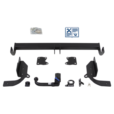 AUTO-HAK Towbar detachable incl. TowTec electrical set 7pins specific