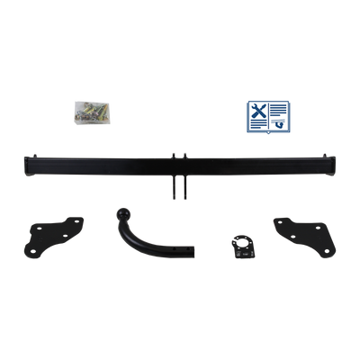 AUTO-HAK Towbar rigid incl. Erich Jaeger electrical set 13pins specific