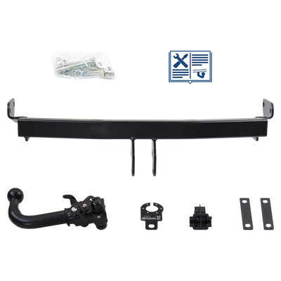 AUTO-HAK Towbar detachable incl. TowTec electrical set 7pins specific