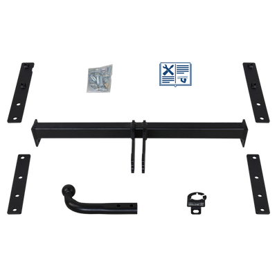 AUTO-HAK Towbar rigid incl. TowTec electrical set 7pins universal