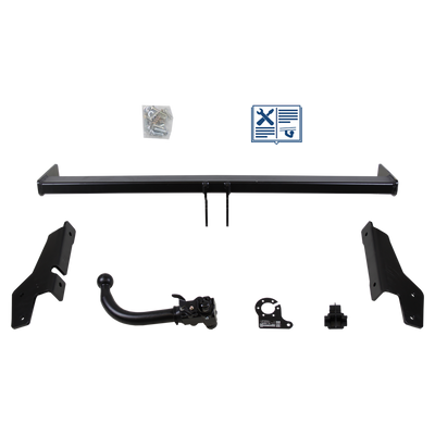 AUTO-HAK Towbar detachable incl. TowTec electrical set 7pins specific