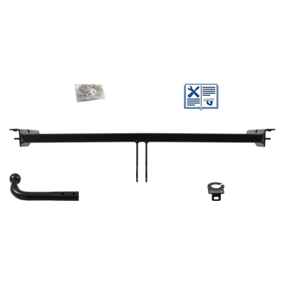 AUTO-HAK Towbar rigid incl. TowTec electrical set 7pins universal