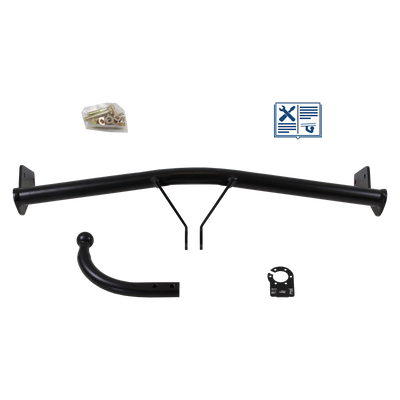 AUTO-HAK Towbar rigid incl. TowTec electrical set 7pins universal