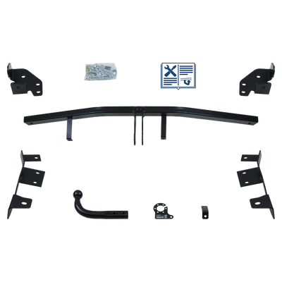 AUTO-HAK Towbar rigid incl. TowTec electrical set 7pins universal
