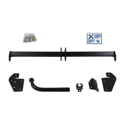 AUTO-HAK Towbar rigid incl. TowTec electrical set 7pins universal