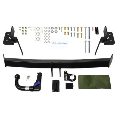 AUTO-HAK Towbar detachable incl. TowTec electrical set 7pins universal
