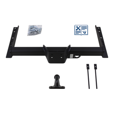 GDW  Towing hitch with 2-hole flange ball