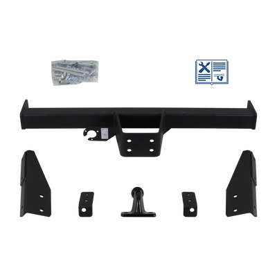 GDW Towing hitch incl. TowTec electrical set 7pins universal