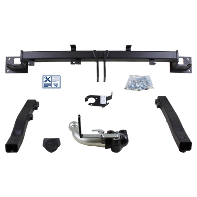 GDW Towbar detachable incl. TowTec electrical set 7pins specific