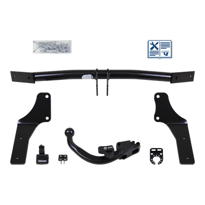 Brink Towbar detachable incl. TowTec electrical set 7pins universal