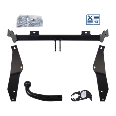 Brink Towbar rigid with screwed-on ball head