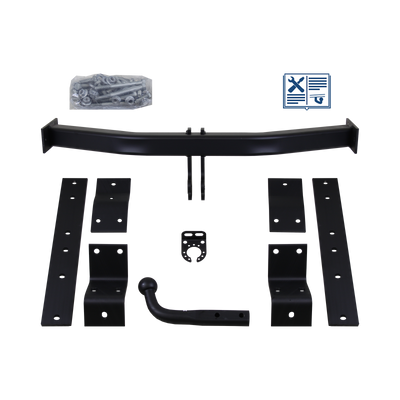 Brink Towbar rigid with screwed-on ball head