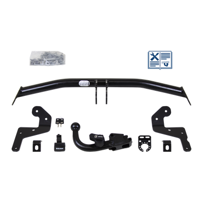 Brink Towbar detachable incl. TowTec electrical set 7pins specific
