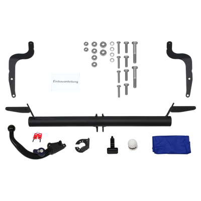 Brink Towbar detachable Towball inserted slanted from below