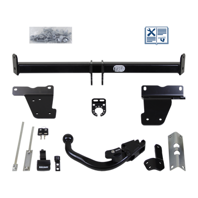 Brink Towbar detachable incl. TowTec electrical set 7pins specific