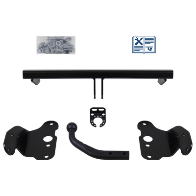 Brink Towbar rigid with screwed-on ball head