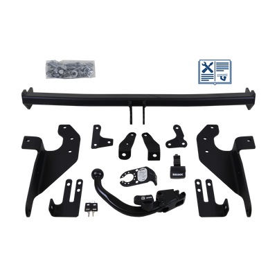 Brink Towbar detachable incl. TowTec electrical set 7pins specific