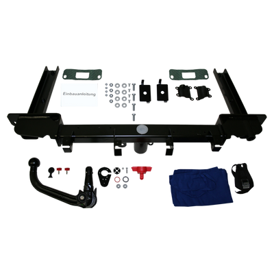 Westfalia Towbar detachable incl. TowTec electrical set 7pins specific
