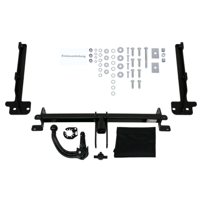 Westfalia Towbar detachable incl. TowTec electrical set 7pins specific