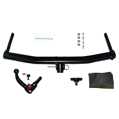 Westfalia Towbar detachable Towball inserted from below