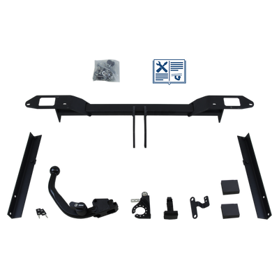 Brink Towbar detachable incl. TowTec electrical set 7pins universal