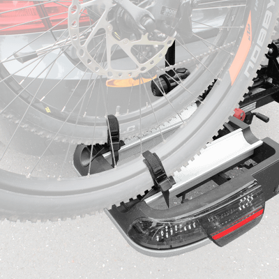 Bike carrier mft BackPower for Tragemodul BackCarrier