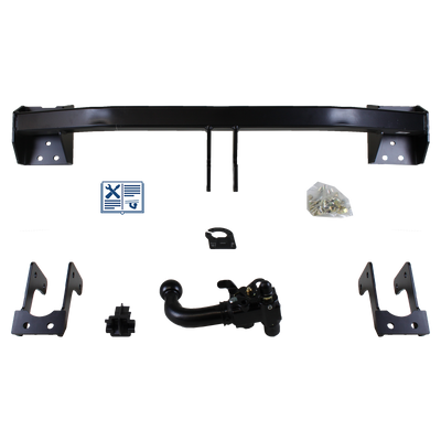 AUTO-HAK Towbar detachable incl. TowTec electrical set 7pins universal